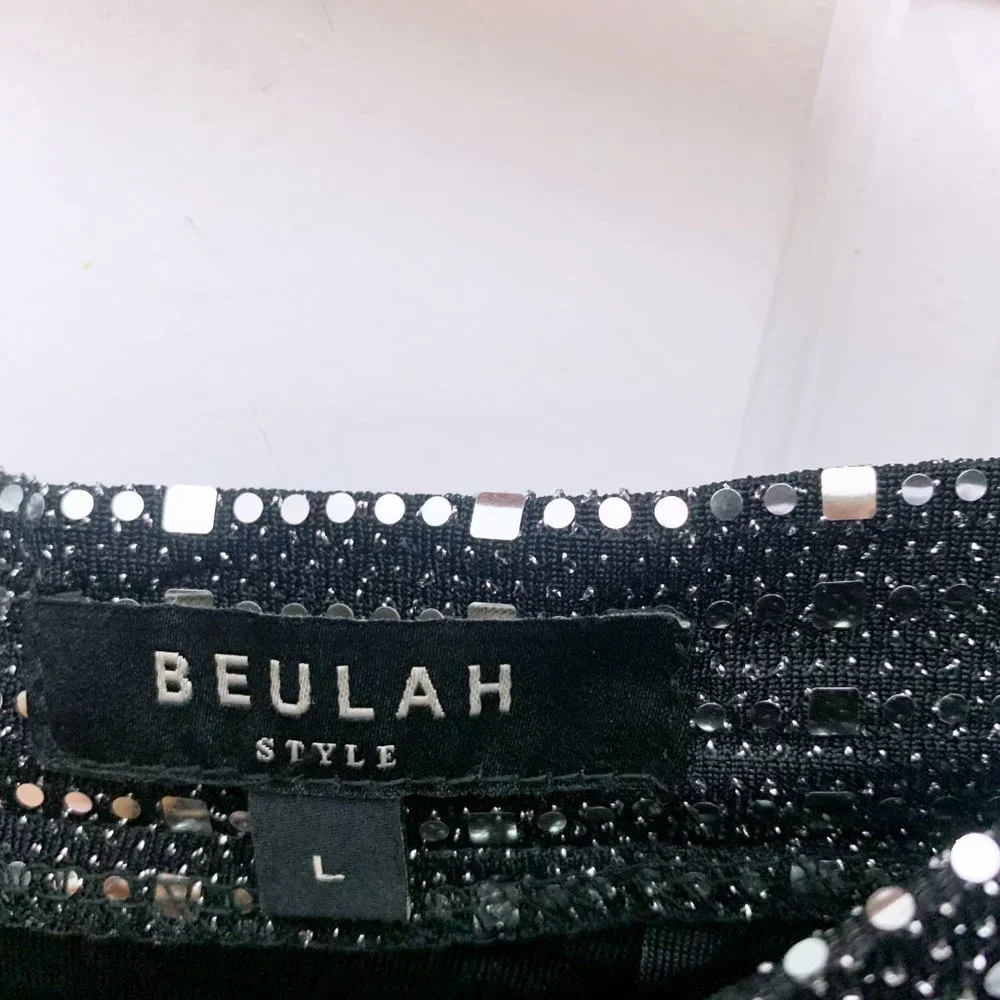 ☀️2/$20 Beulah Style Tiered Sequin Skirt